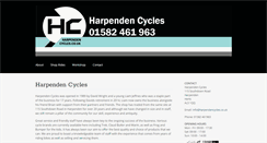 Desktop Screenshot of harpendencycles.co.uk